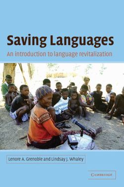 Saving Languages