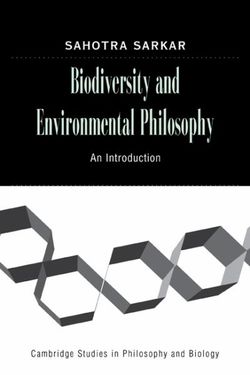 Biodiversity and Environmental Philosophy