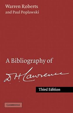 A Bibliography of D. H. Lawrence