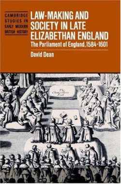 Law-Making and Society in Late Elizabethan England