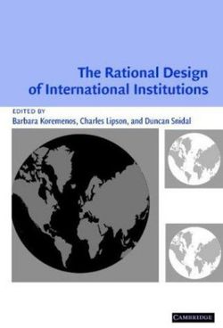 The Rational Design of International Institutions