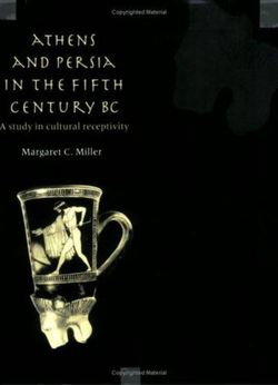 Athens and Persia in the Fifth Century BC