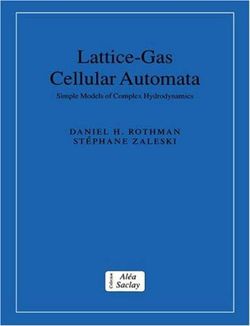 Lattice-Gas Cellular Automata