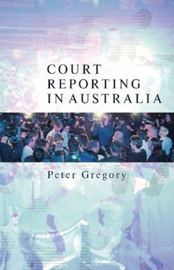 Court Reporting in Australia