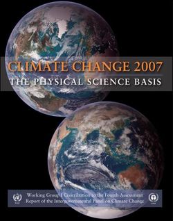 Climate Change 2007 - The Physical Science Basis