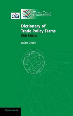 Dictionary of Trade Policy Terms