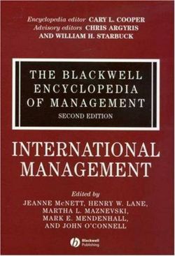 The Blackwell Encyclopedia of Management, International Management