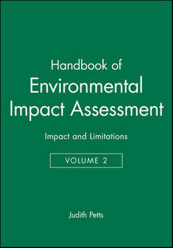 Handbook of Environmental Impact Assessment, Volume 2