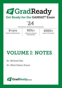 GradReady GAMSAT Preparation Textbook