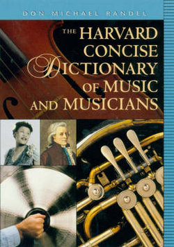 The Harvard Concise Dictionary of Music and Musicians