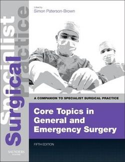 Core Topics in General & Emergency Surgery - Print and E-Book