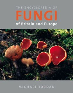 The The Encyclopedia of Fungi of Britain...