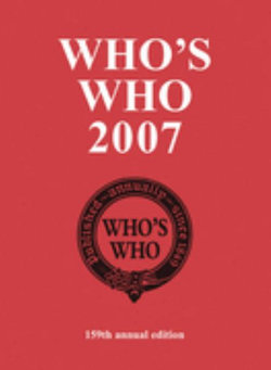 Who's Who 2007 with Online Voucher