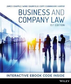 Business and Company Law