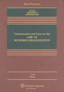 Commentaries and Cases on the Law of Business Organization