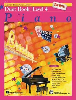 Alfred's Basic Piano Library Top Hits! Duet Book, Bk 4