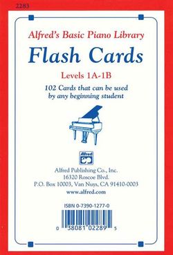 Alfred's Basic Piano Library Flash Cards, Bk 1A And 1B