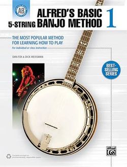 Alfred'S Basic 5-String Banjo Method 1