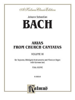 Soprano Arias from Church Cantatas (5 Sacred), Vol 3