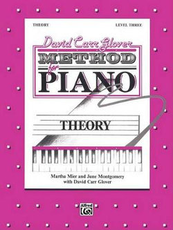 David Carr Glover Method for Piano Theory