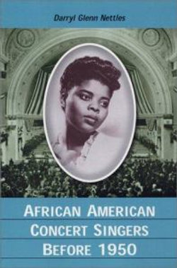 African American Concert Singers Before 1950