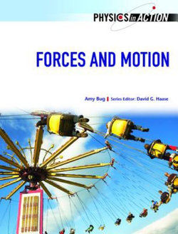 Forces and Motion