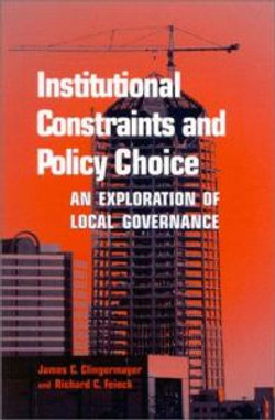 Institutional Constraints and Policy Choice