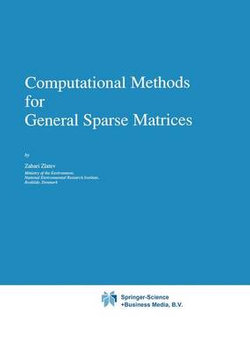 Computational Methods for General Sparse Matrices