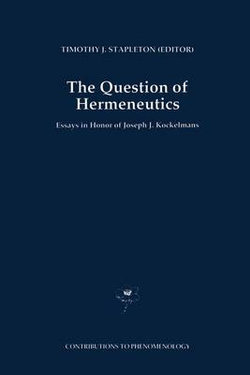 The Question of Hermeneutics