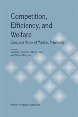 Competition, Efficiency, and Welfare