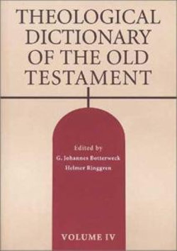 Theological Dictionary of the Old Testament.