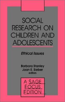 Social Research on Children and Adolescents