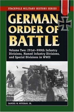 German Order of Battle