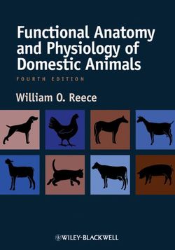 Functional Anatomy and Physiology of Domestic Animals, Fourth Edition