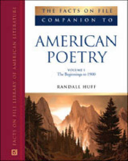 The Facts on File Companion to American Poetry