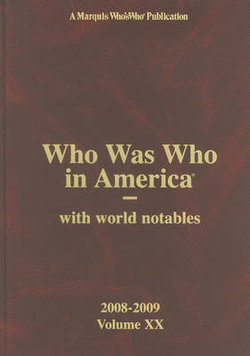 Who Was Who in America