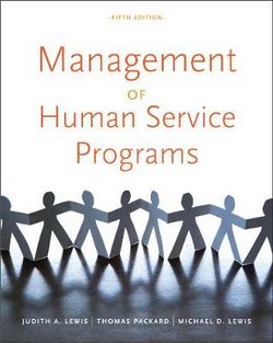 Management of Human Service Programs