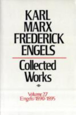 Marx and Engels Vol 27