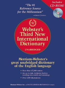 Webster's Third New International Dictionary