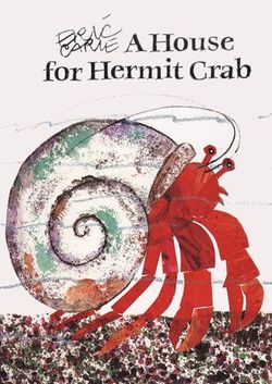 A house for Hermit Crab