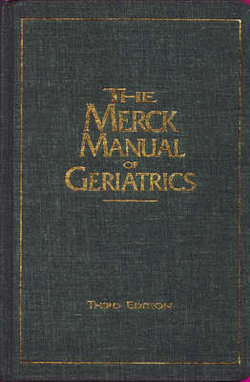 The Merck Manual of Geriatrics