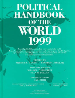 Political Handbook of the World, 1999