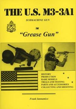 The U. S. M3-3A1 Submachine Gun