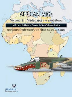 African Migs Vol. 2: Madagascar to Zimbabwe