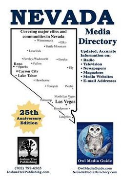 Owl Media Guide's Nevada Media Directory 25th Anniversary Edition