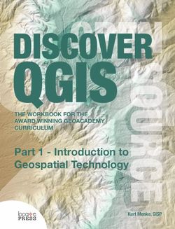 Discover QGIS Part 1