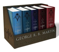 George R. R. Martin's A Game of Thrones Leather-Cloth Boxed Set