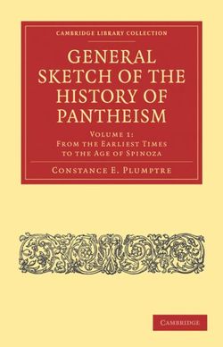 General Sketch of the History of Pantheism