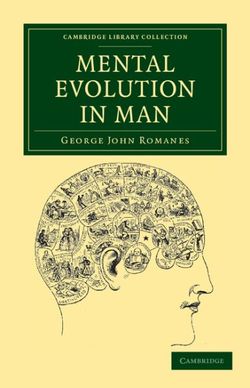 Mental Evolution in Man