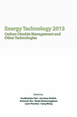 Energy Technology 2013